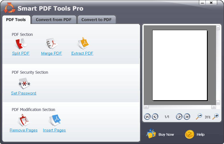 Smart PDF Tools Pro Screenshot